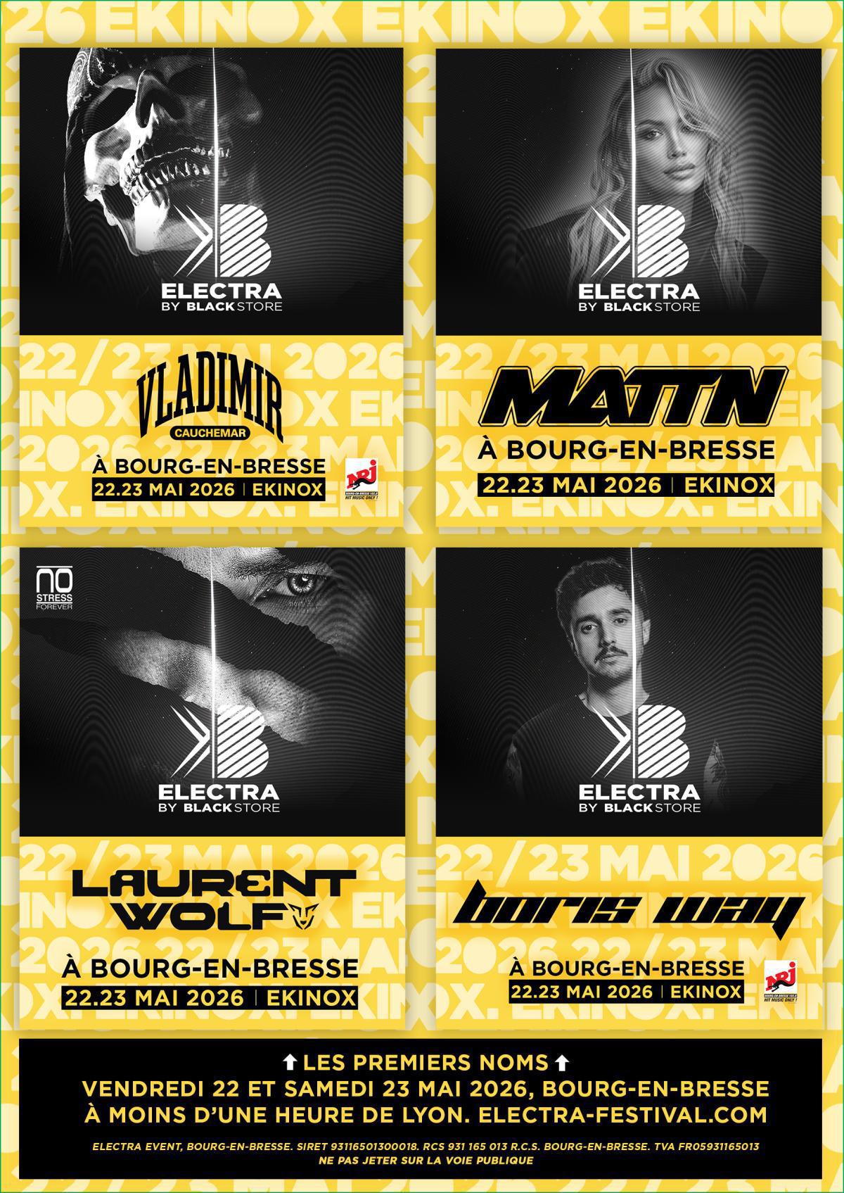 FESTIVAL ELECTRA by BLACK STORE 2026 à AINTEREXPO