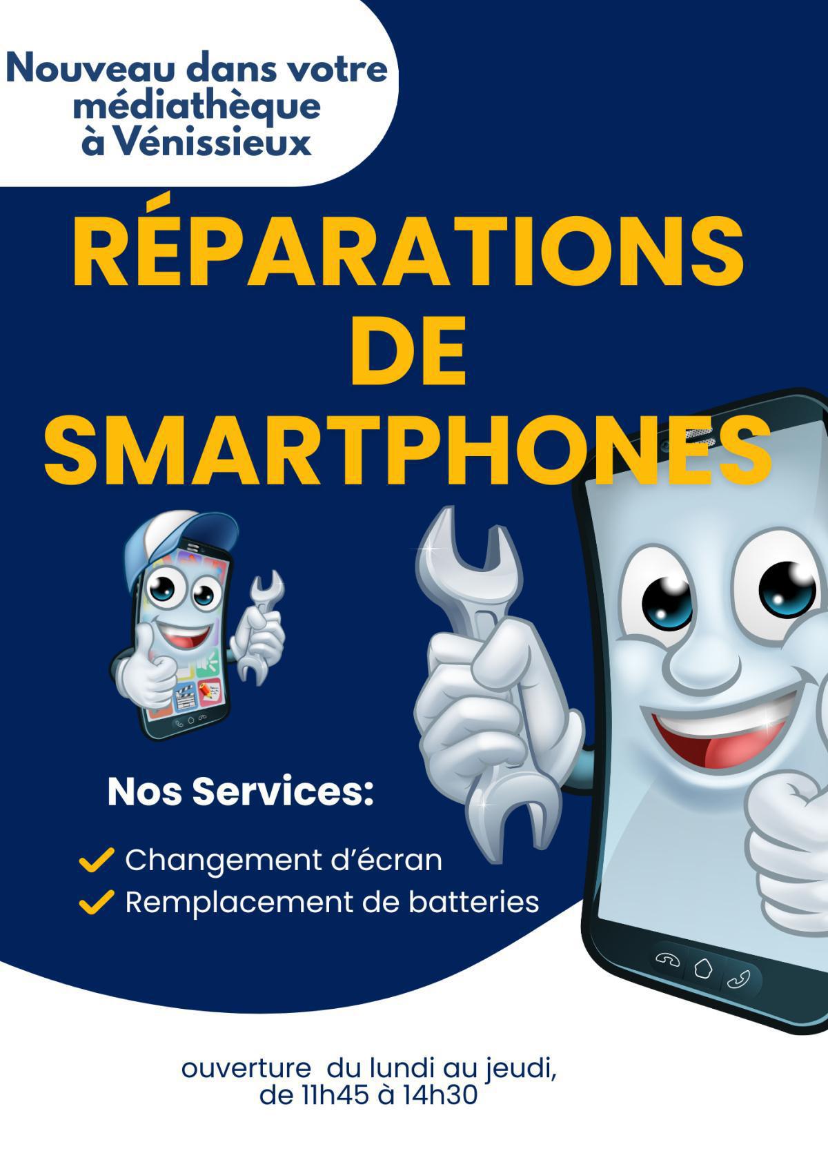 Vénissieux : réparation de smartphone