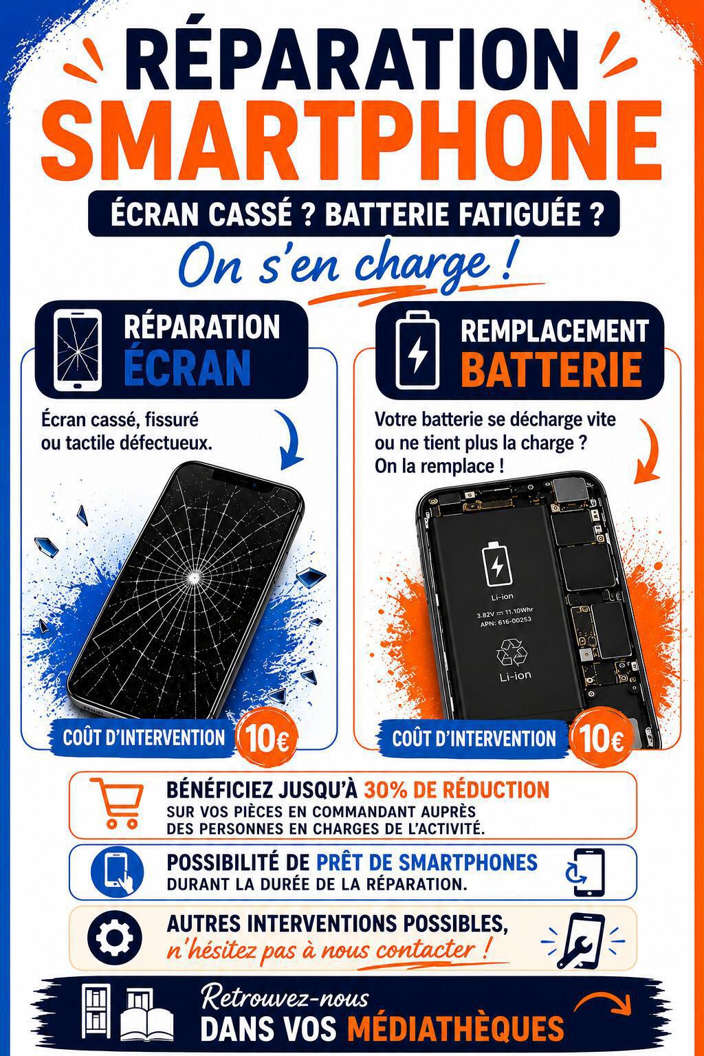 Réparation de smartphone