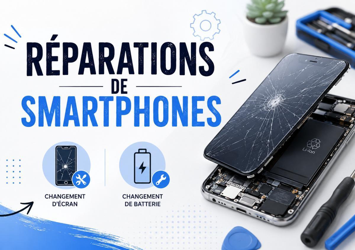 Réparation de smartphone