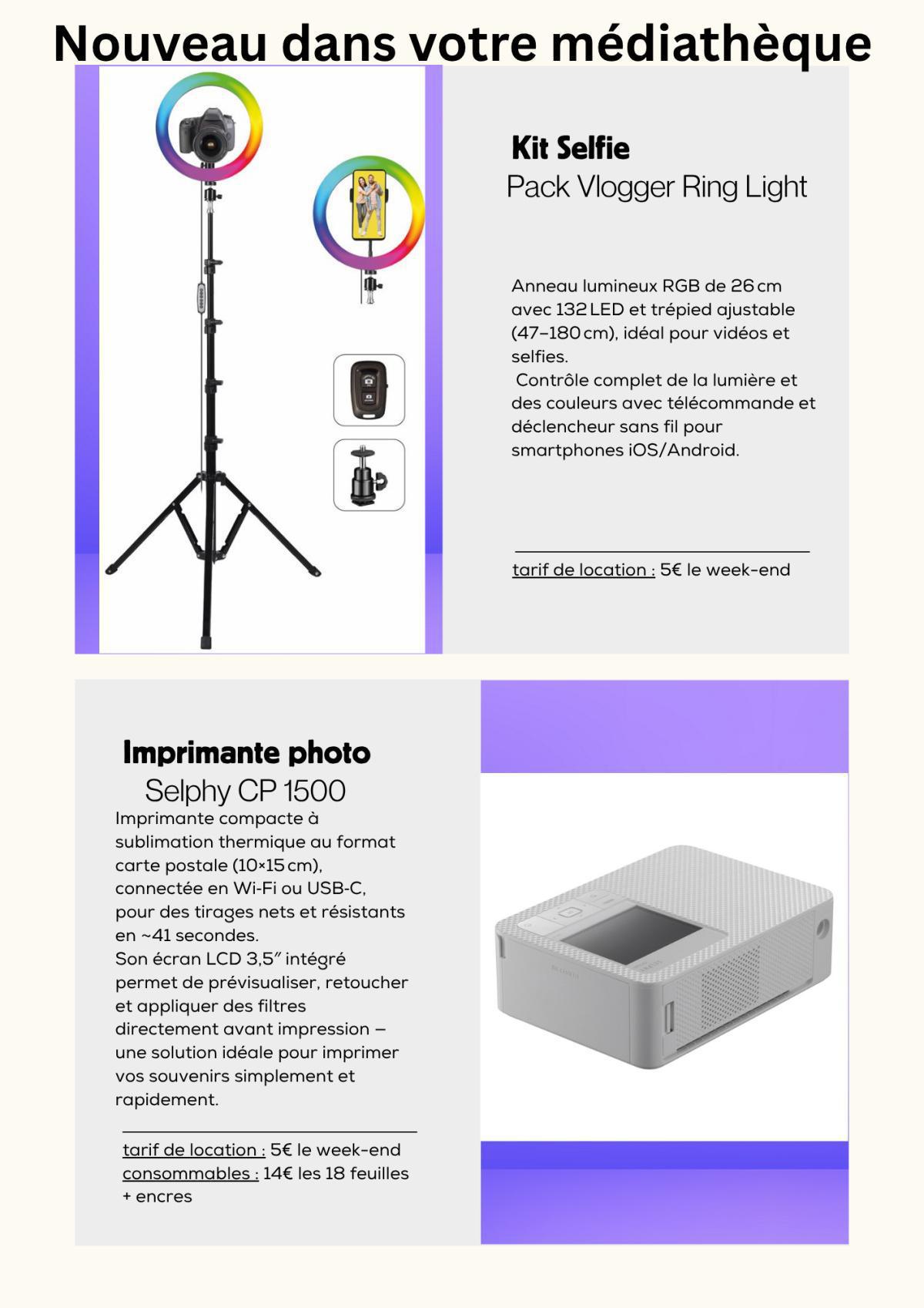 nouveau dans votre médiathèque