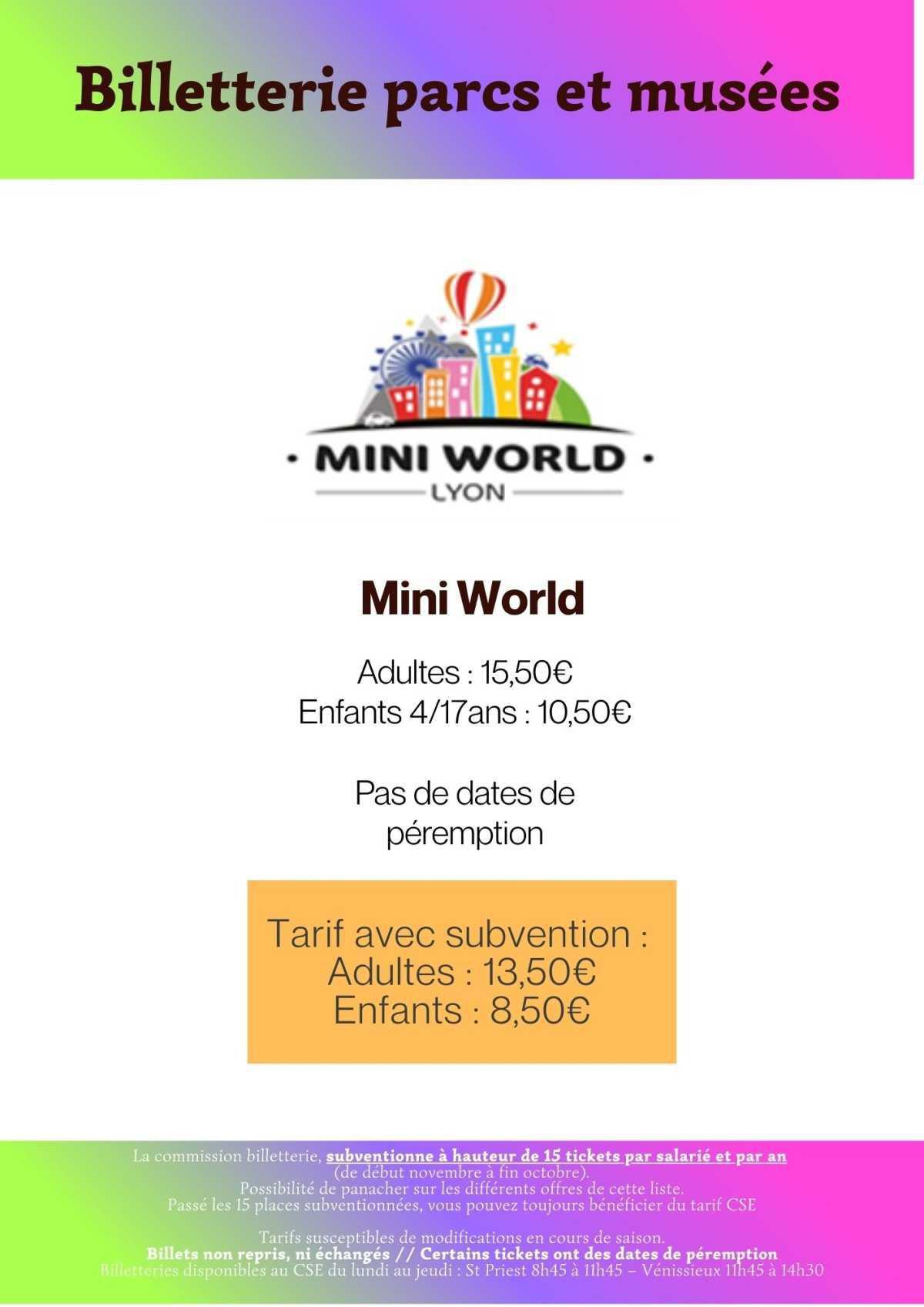 Mini World 2026