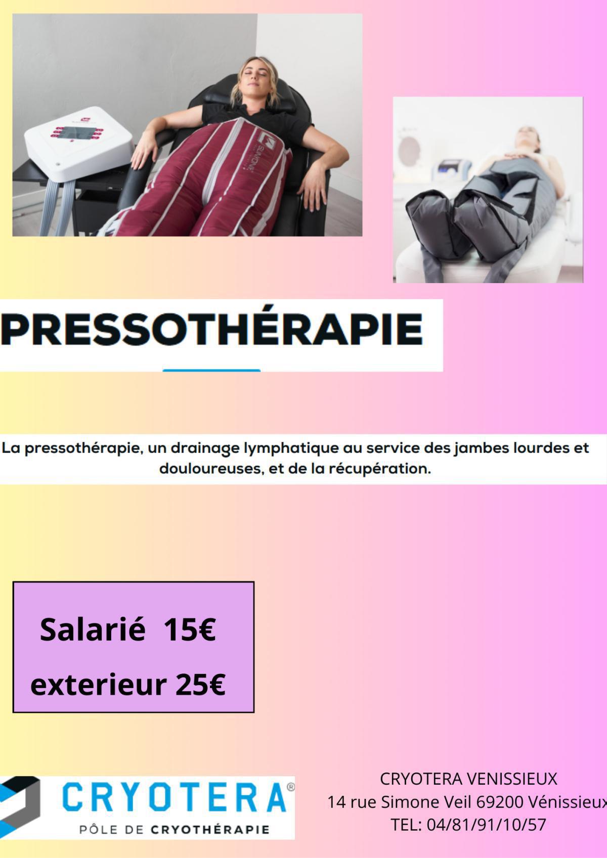 PRESSOTHERAPIE 