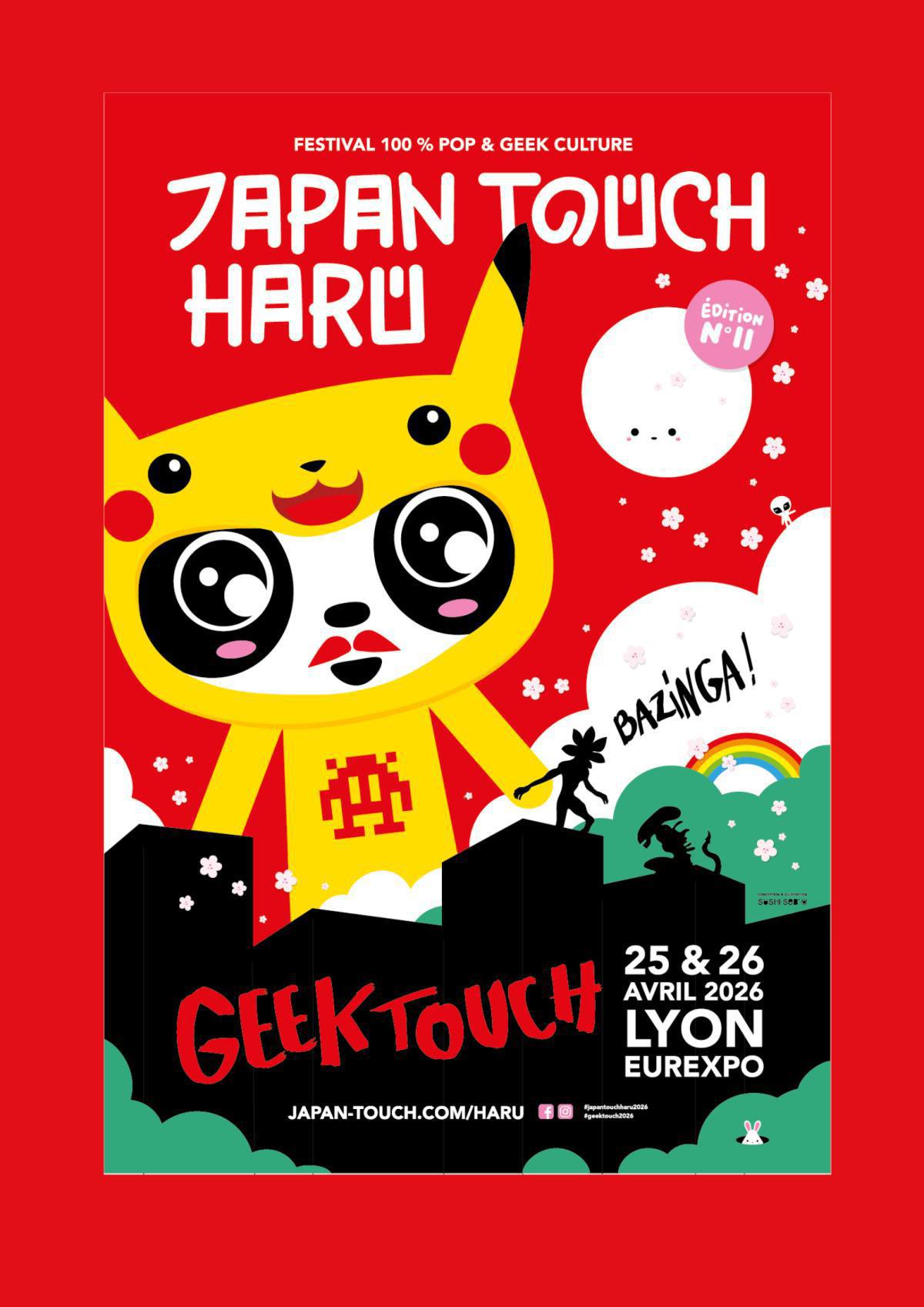 Vente des places pour la JAPAN TOUCH HARU à venir