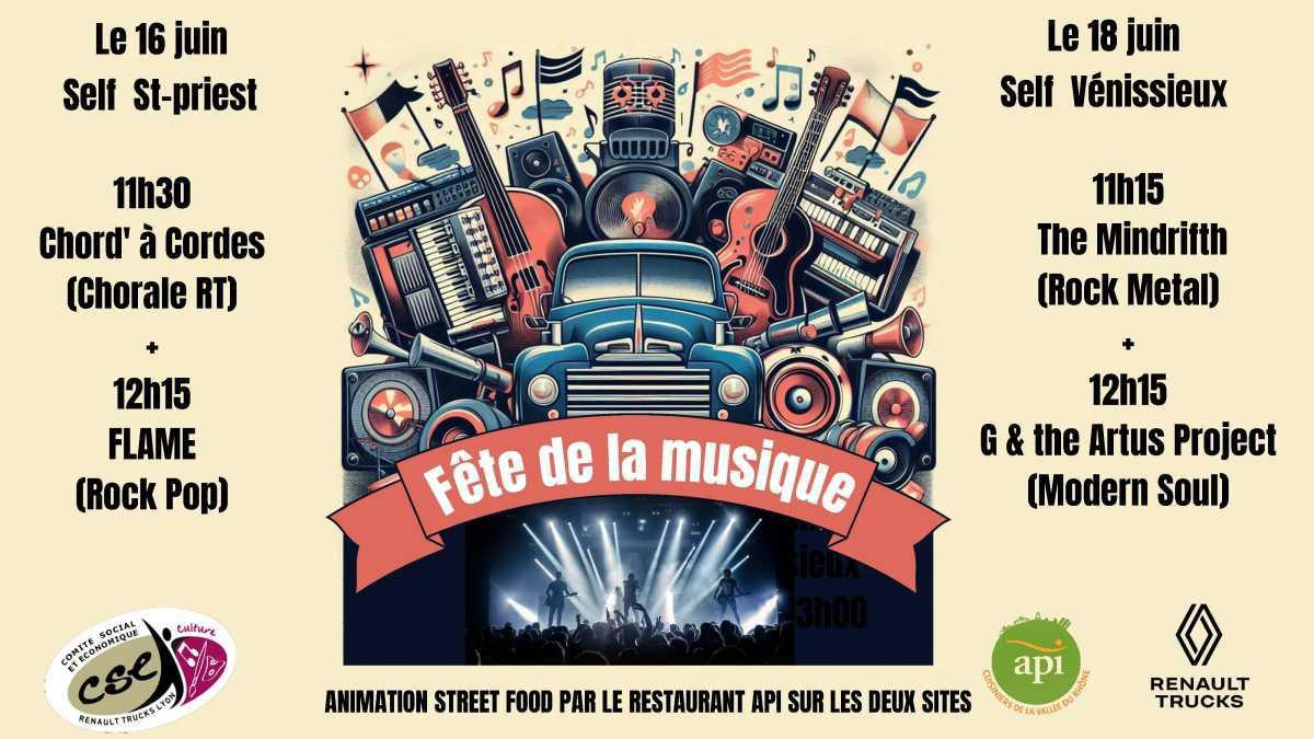 Venez célébrer la Fête de la Musique 2026 dans la bonne humeur !