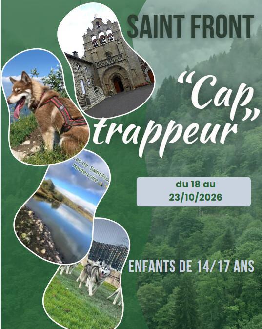 Colonie à Saint Front (Hte Loire) -enfants de 14/17 ans du 18 au 23/10/26