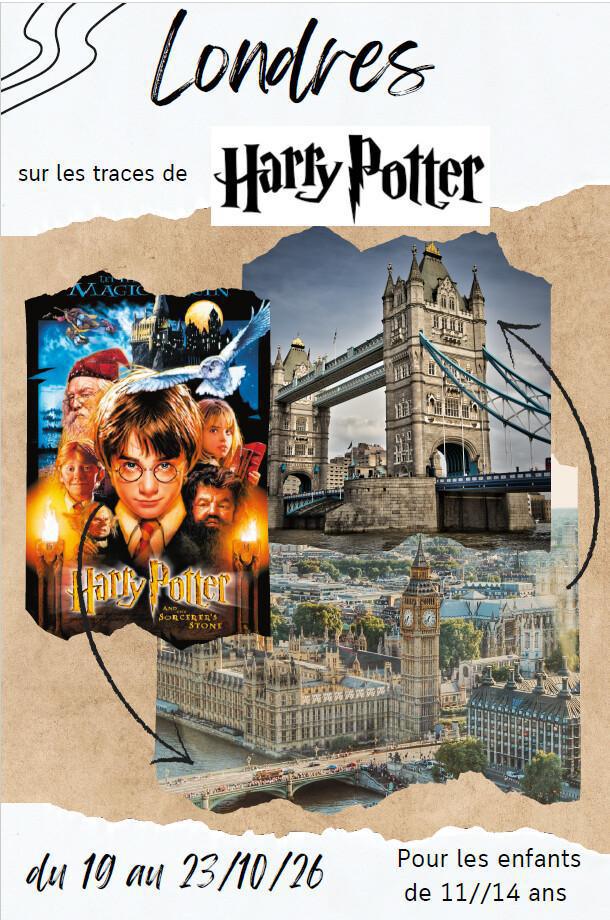 Colonie à LONDRES pour les 11/14 ans - du 19 au 23/10/26