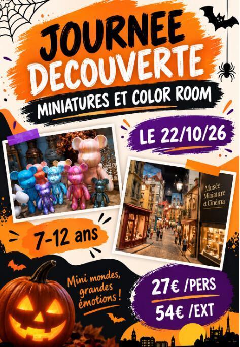 Journée Enfance : Miniatures et Color Room 22/10/26 à Lyon 