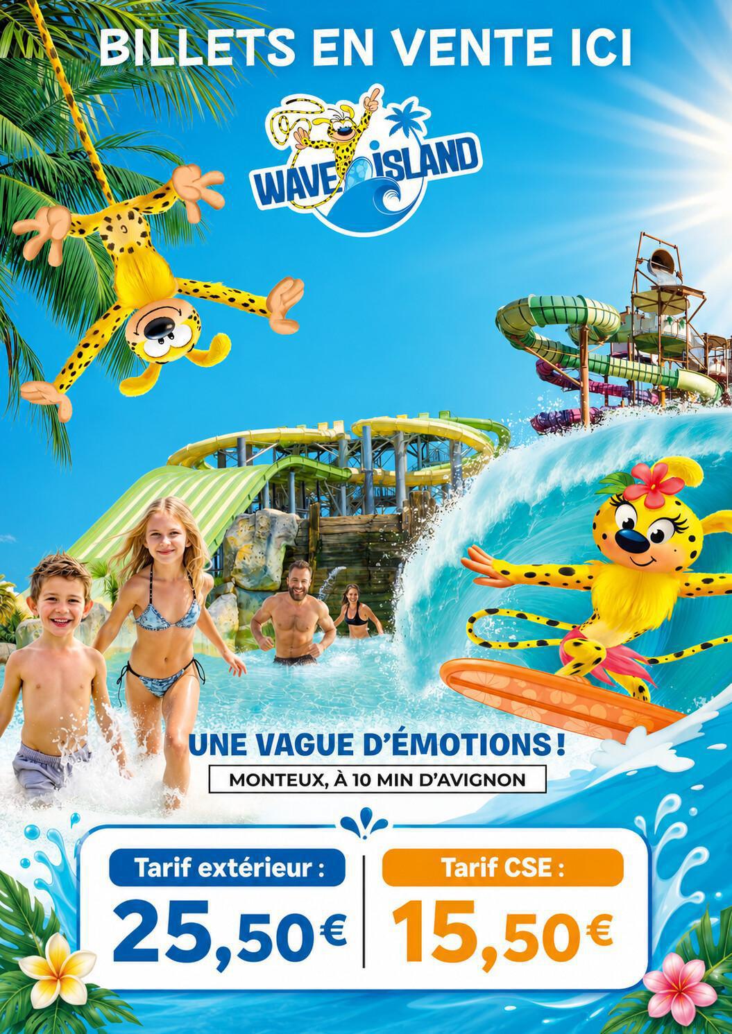 Wave Island (parc aquatique à coté de Spirou) Wave Island (parc aquatique à coté de Spirou)