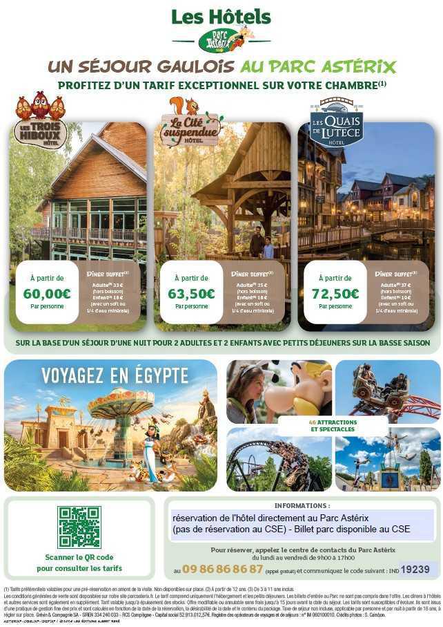 Bon Plan - Hôtel Astérix