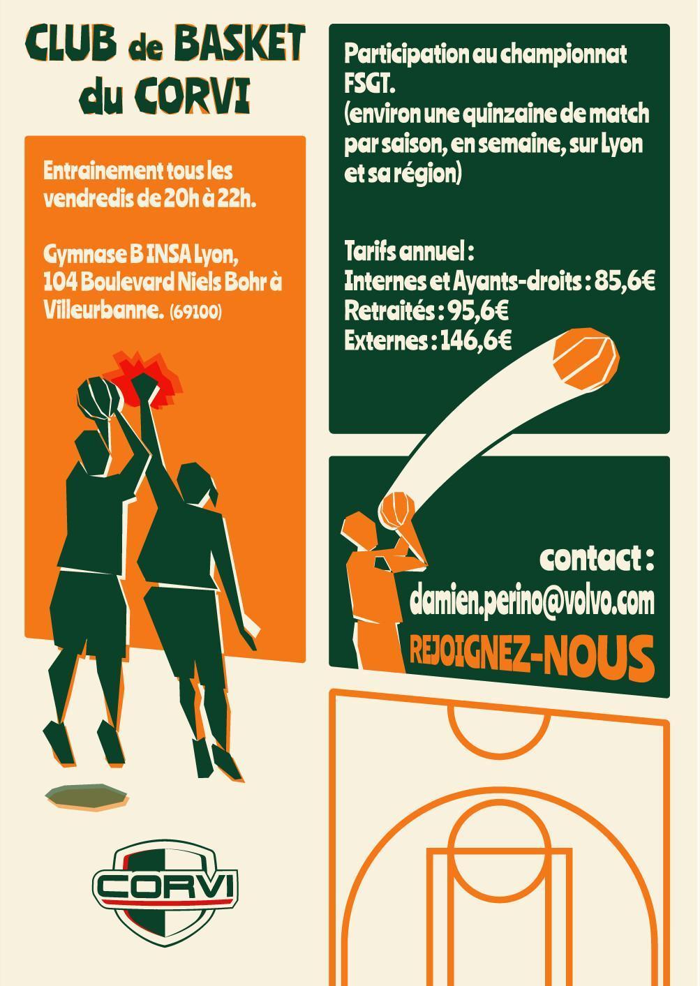 Basket CORVI