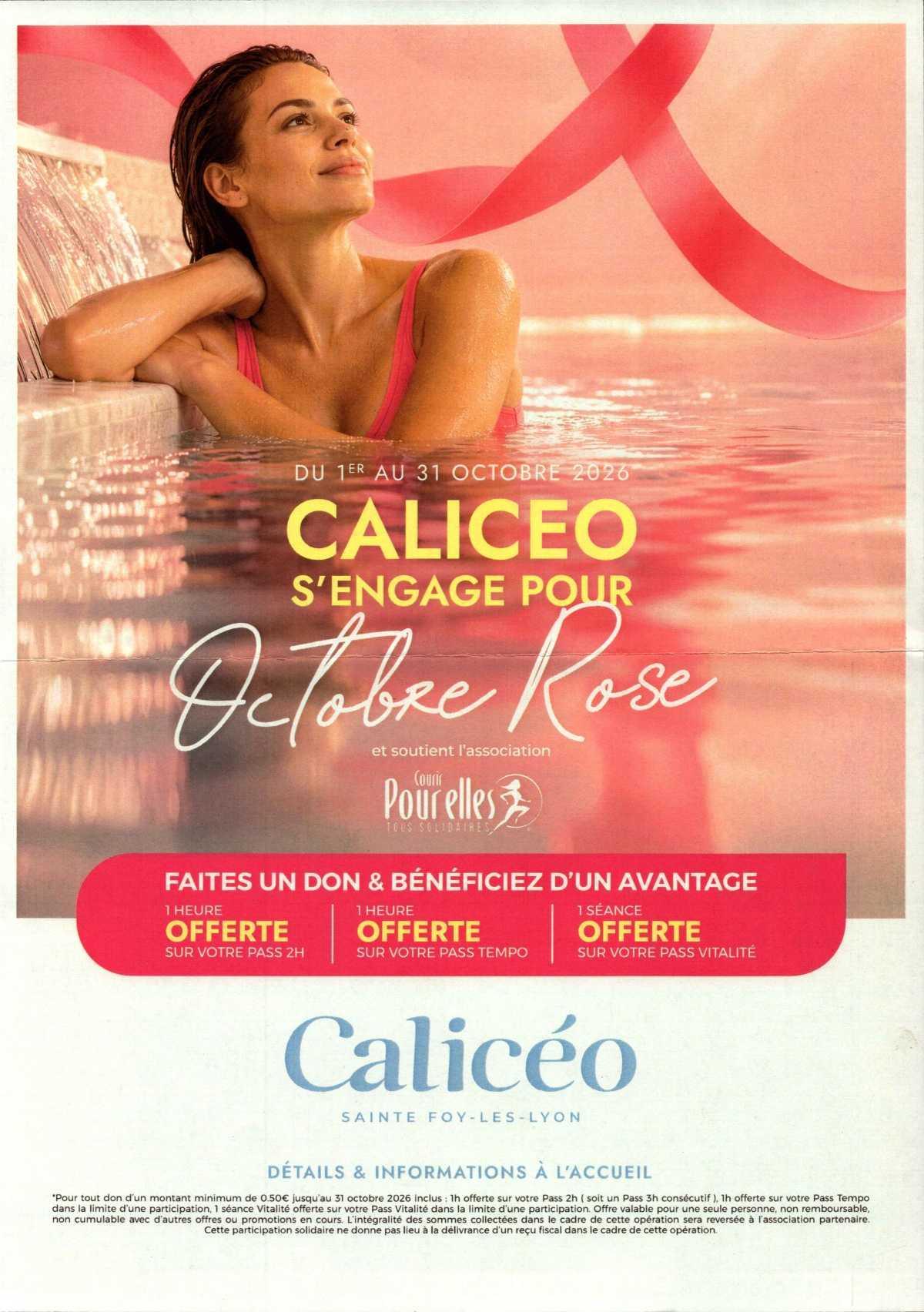 Caliceo s'engage pour octobre rose