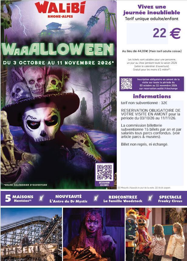 Halloween à Walibi 
