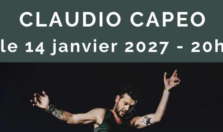 CLAUDIO CAPÉO le 14 janvier 2027 - 20h
