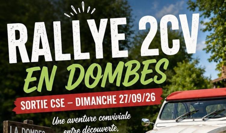 Rallye Challenge 2CV le Dimanche 27/09/26