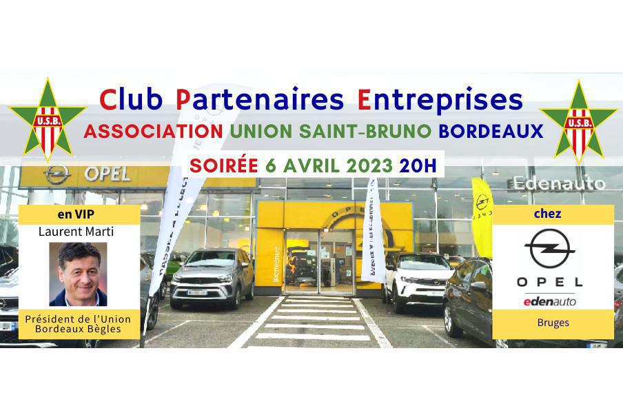 Le CPE rencontre Laurent MARTI le président de l'UBB