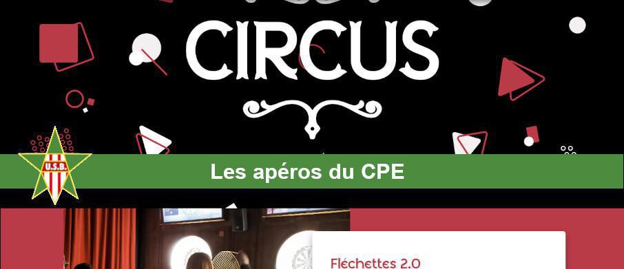 Les apéros du CPE : CIRCUS BAR le 15/05/2025