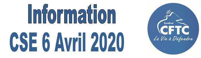 CSE 6avril CSE 6avril