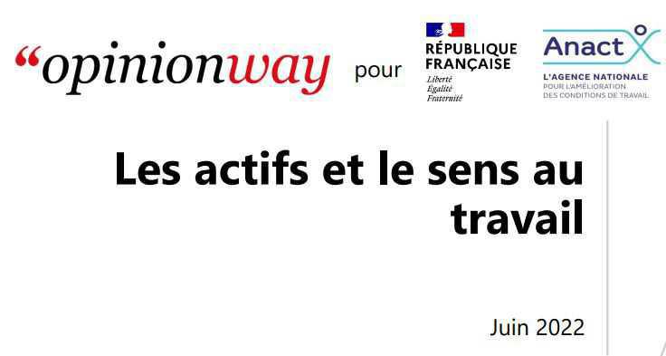 Six actifs sur 10 ont déjà quitté ou pensé à quitter un travail par manque de sens Six actifs sur 10 ont déjà quitté ou pensé à quitter un travail par manque de sens