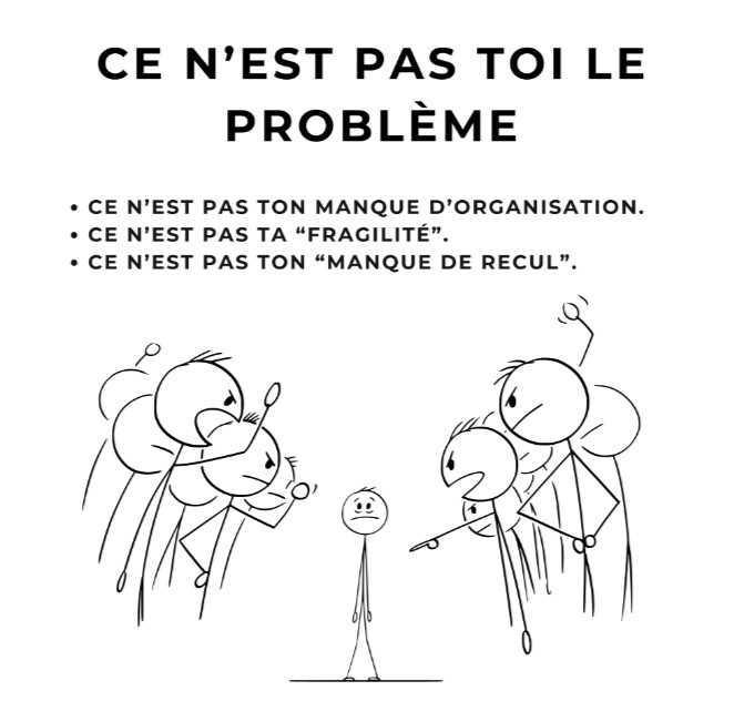 Et si ce n'était pas ton travail qui t'épuise, mais tout ce que tu fais autour pour tenir bon ?