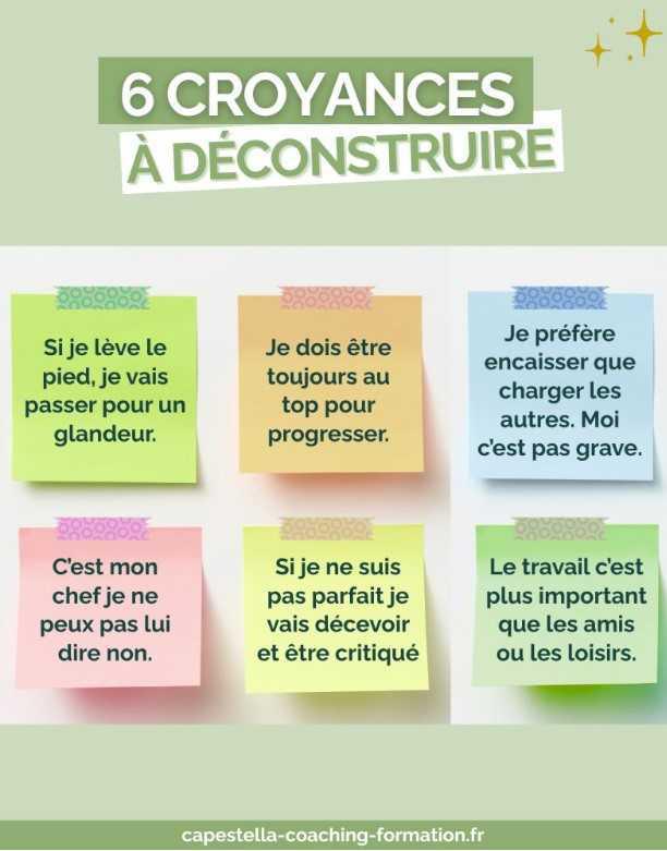 Et si votre surmenage était aussi causé par vos croyances ?