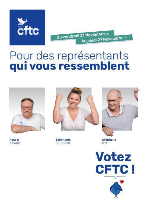 Découvrez l'équipe CFTC du Vaudreuil