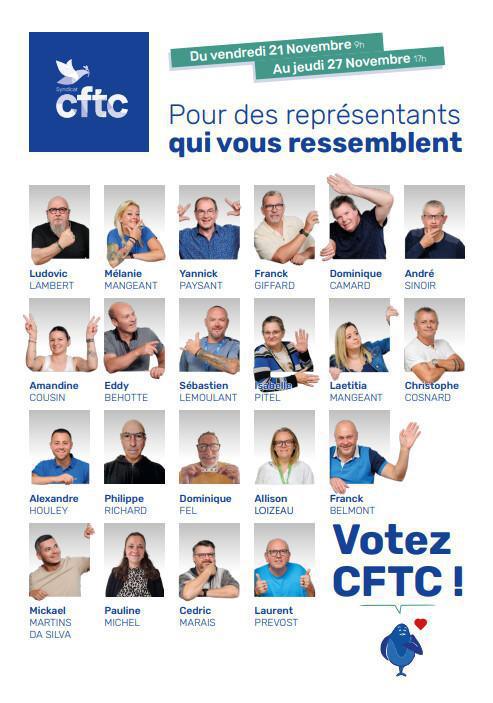 Découvrez l'équipe CFTC de Beaumont-le-Roger