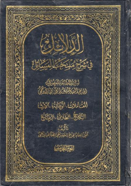 الدلائل في شرح منتخب المسائل 