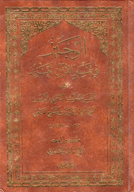 الوجيز في تفسير القرآن العزيز 