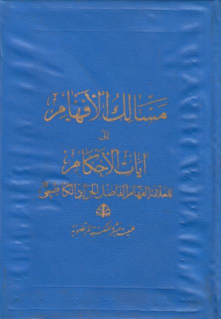 مسالك الأفهام إلى آيات الأحكام 