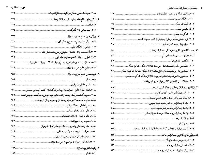 جستاري در بصائر الدرجات کبرى