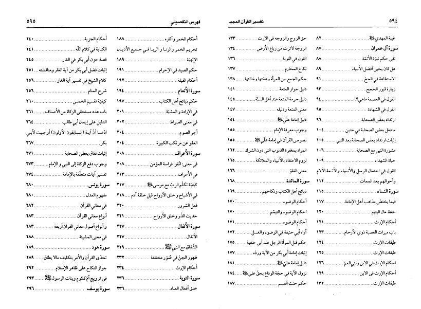 تفسير القرآن المجيد تفسير القرآن المجيد