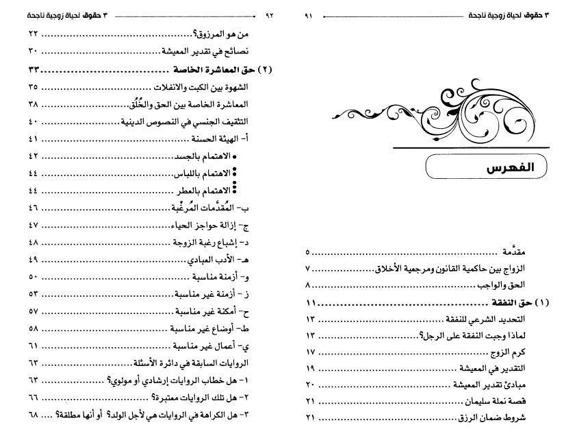 ثلاث حقوق لحياة زوجية ناجحة