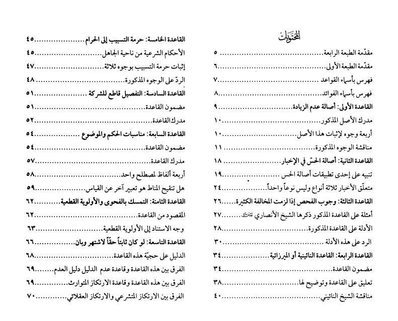 قواعد نافعة في الاستنباط قواعد نافعة في الاستنباط