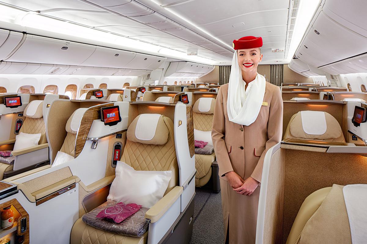 Fly Emirates in high style & elegance