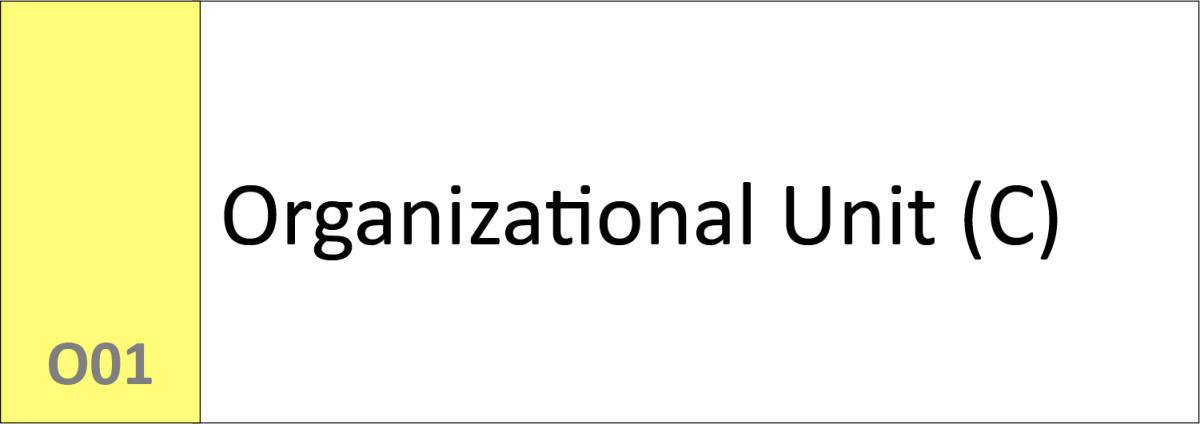 O01 Organizational Unit (C)