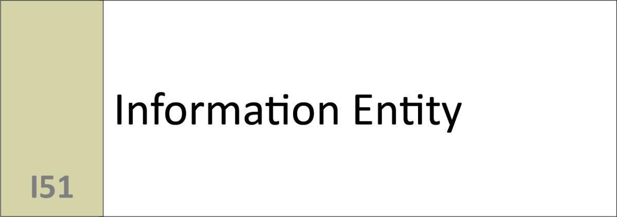 I51 Information Entity 