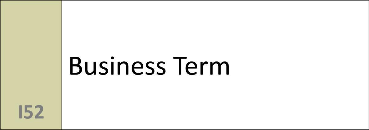 I52 Business Term
