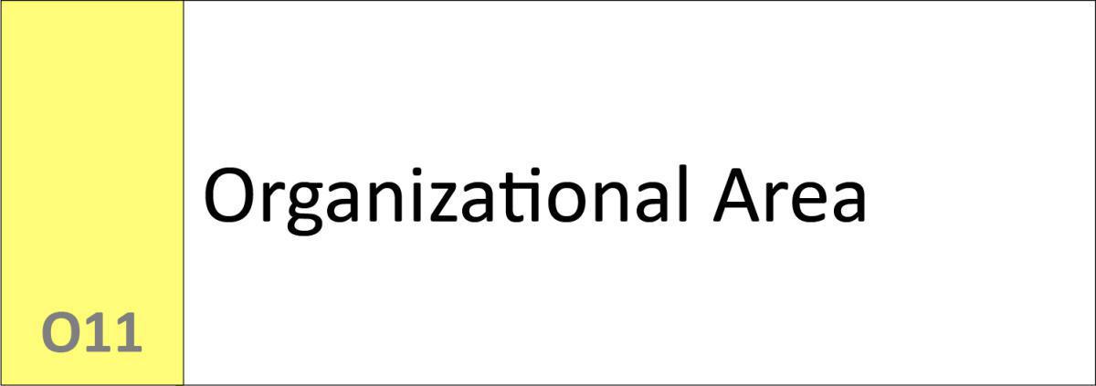 O11 Organizational Area