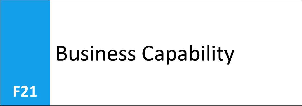 F21 Business Capability