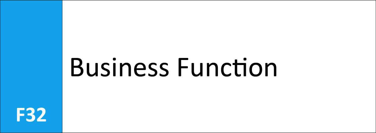 F32 Business Function