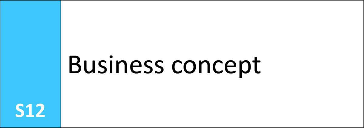 S12 Business concept