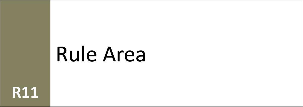 R11 Rule Area