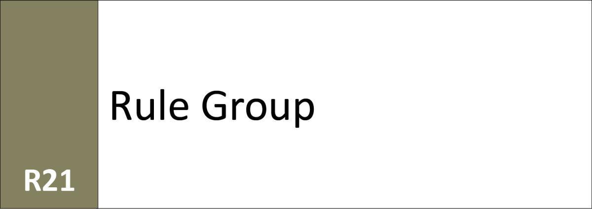 R21 Rule Group