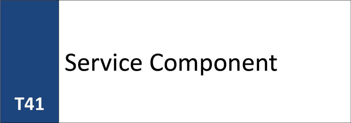 T41 Service Component 