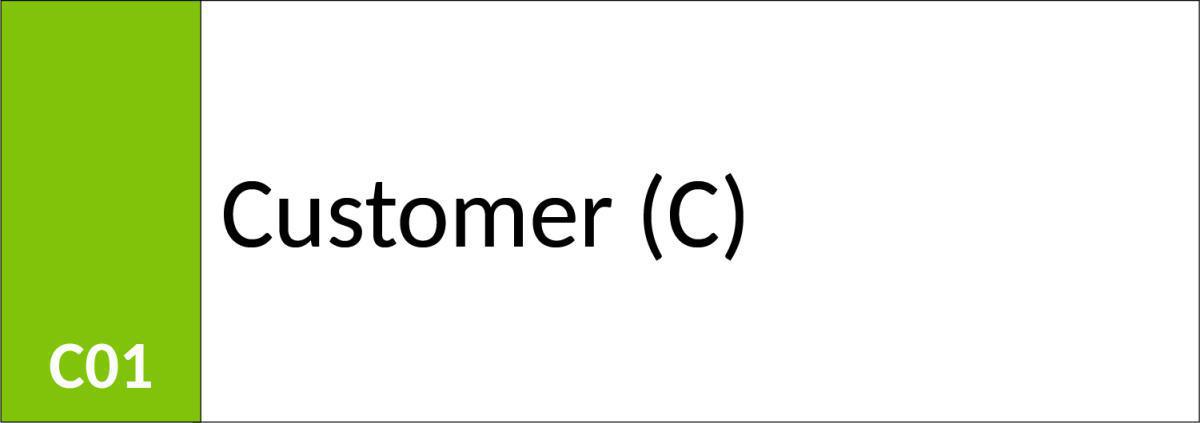 C01 Customer (C)
