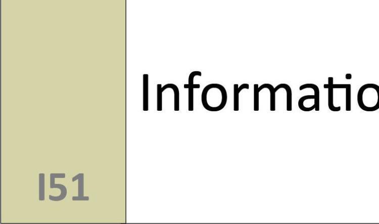I51 Information Entity 