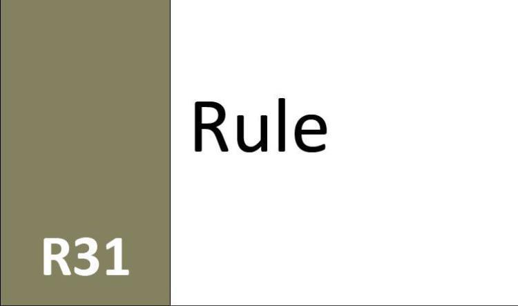 R31 Rule