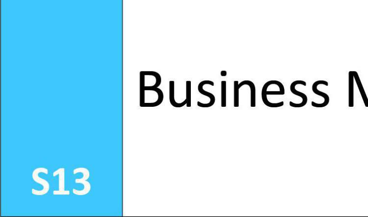 S13 Business Model