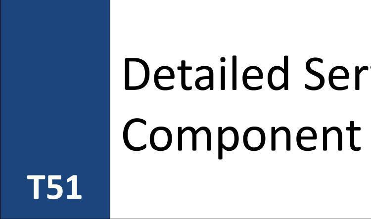 T51 Detailed Service Component